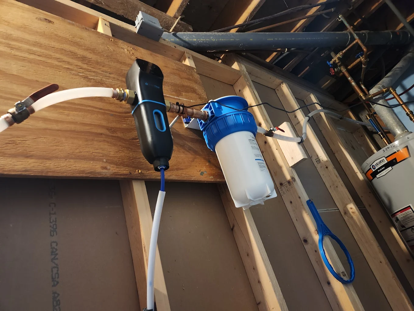 Whole-house water filter system