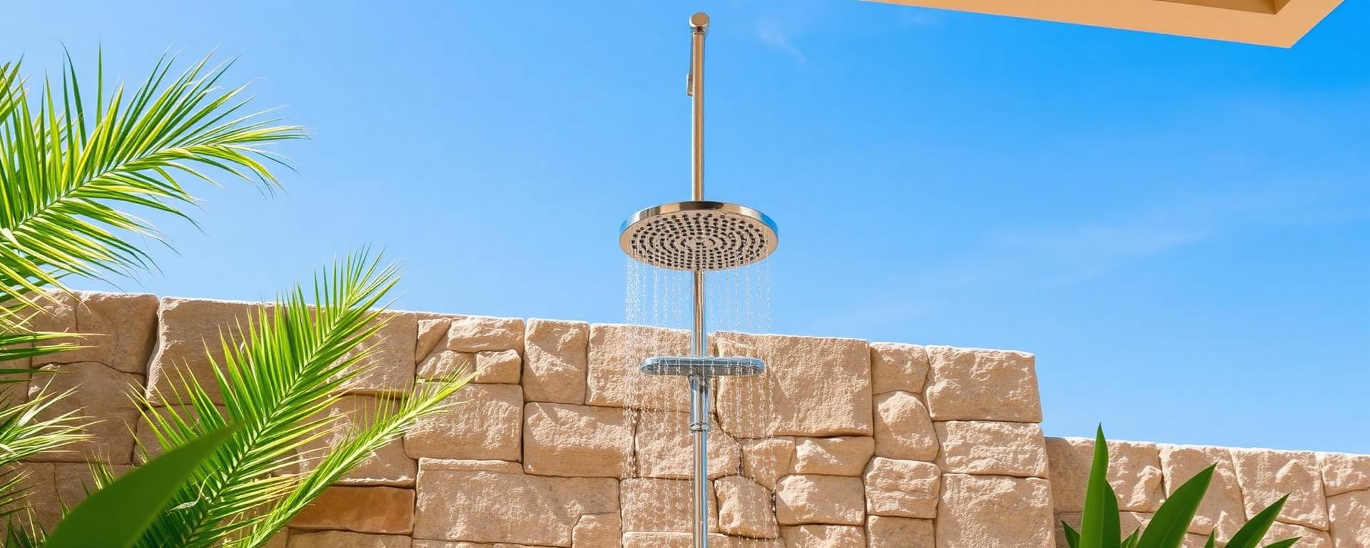 Outdoor Showers by EZ-CO Plumbing in central New York